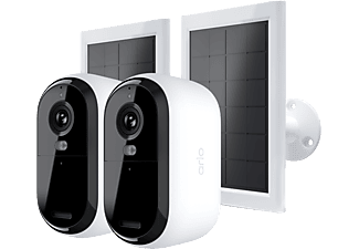 ARLO Essential HD Outdoor 2PCS - Telecamera di sorveglianza + pannello solare (Full-HD, 1920 x 1080 (Full HD))