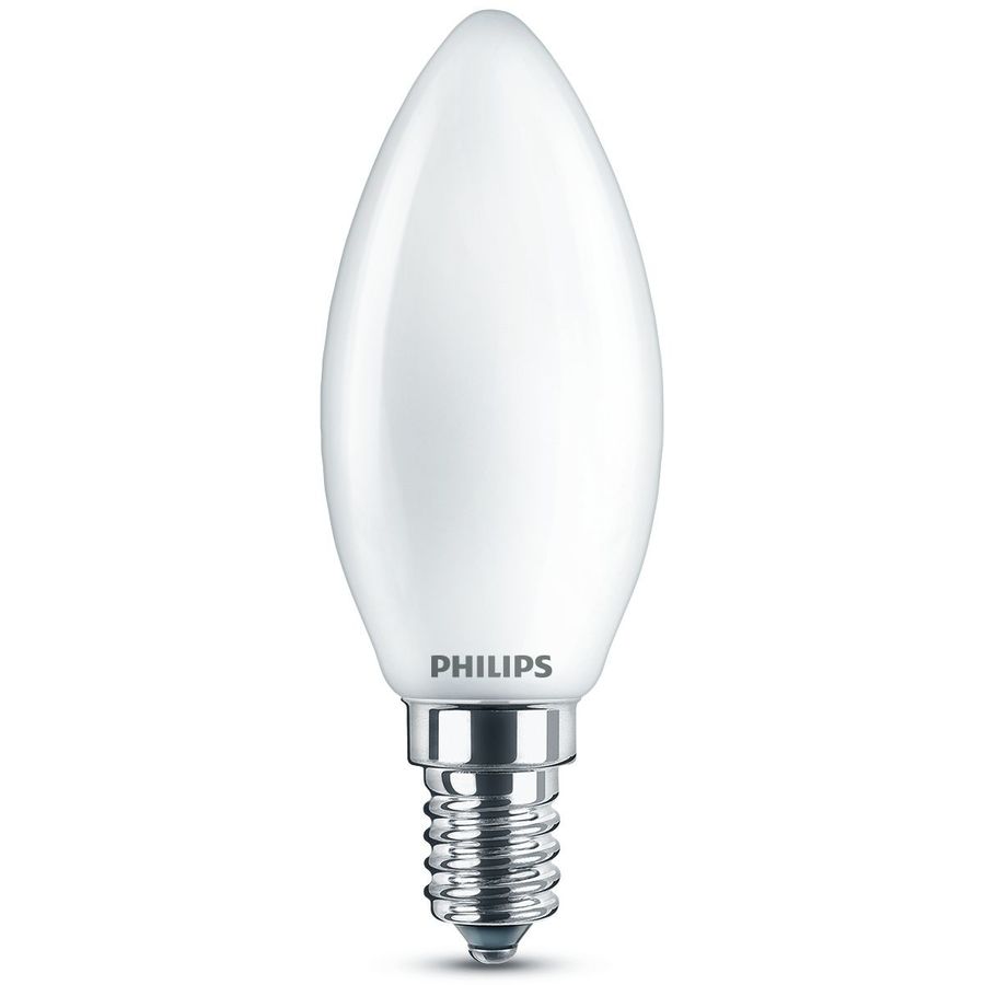 Philips Philips LED Candela E14 Trio Bianco Caldo | 4.3 W | 40 W