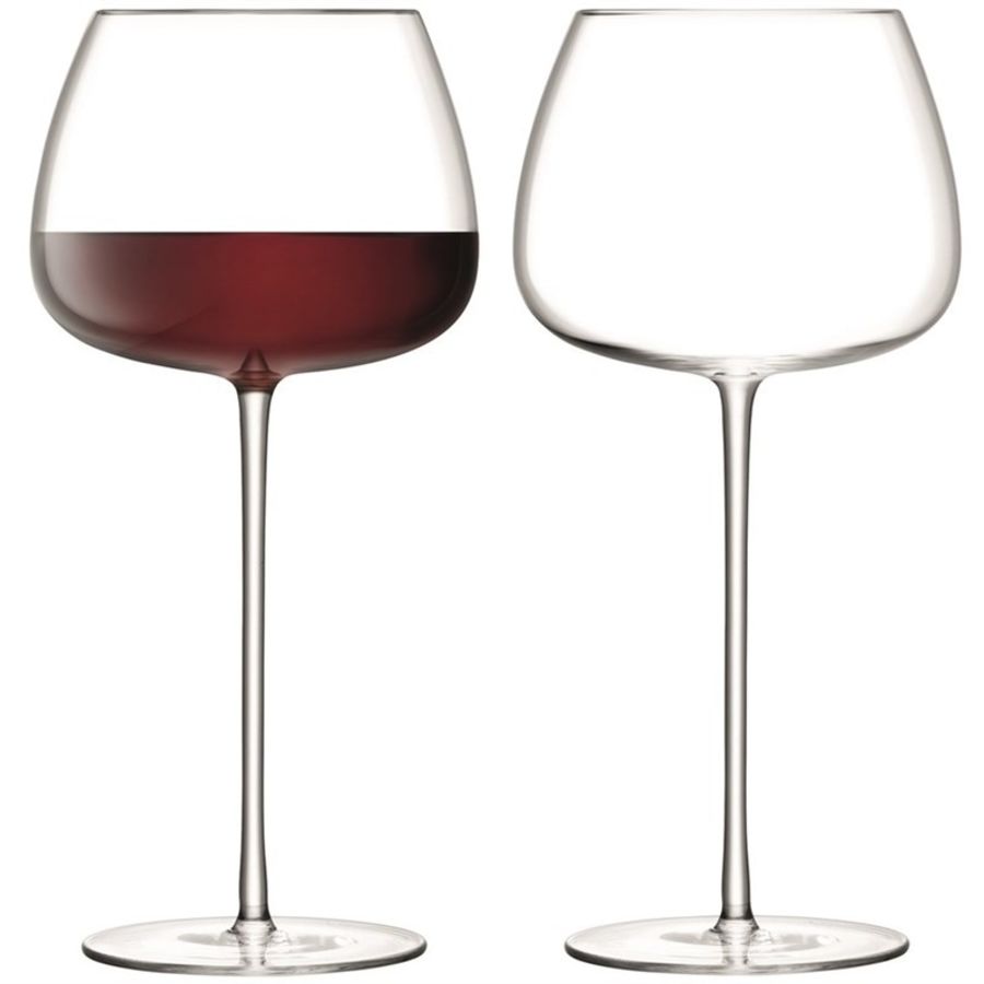 LSA International Set di bicchieri da vino rosso Wine Culture