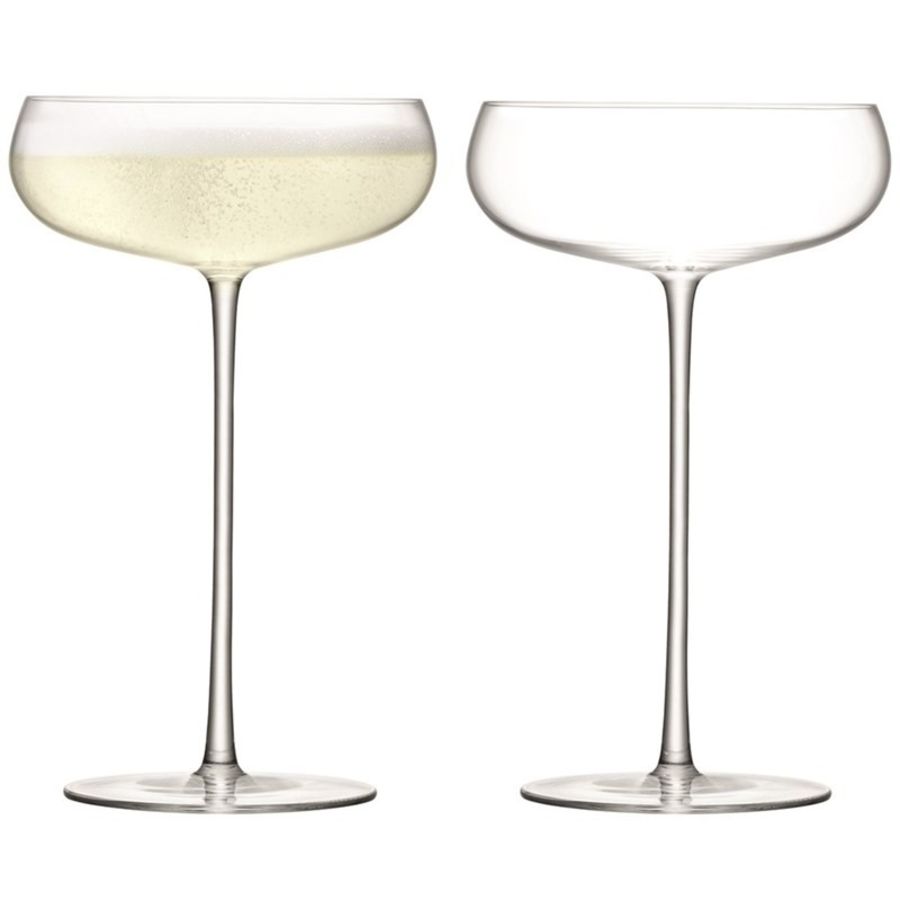 LSA International Set di bicchieri da champagne Wine Culture