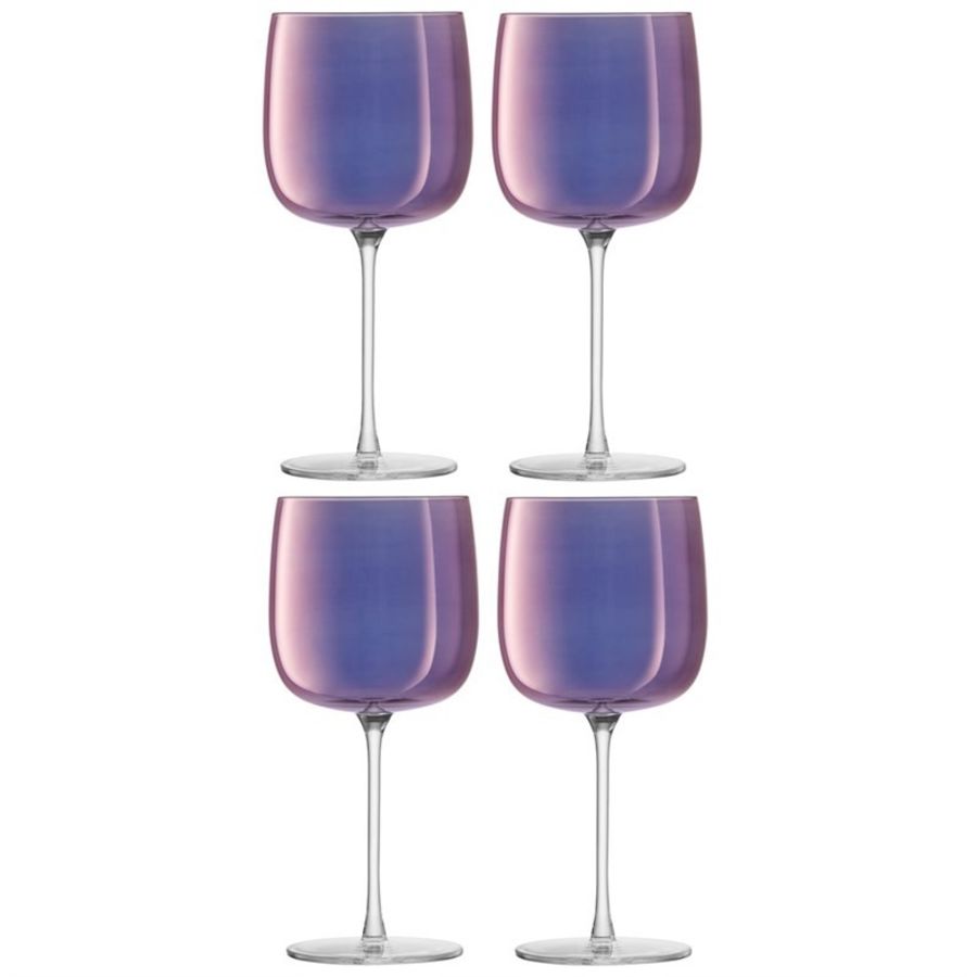 LSA International Set di bicchieri da vino Aurora