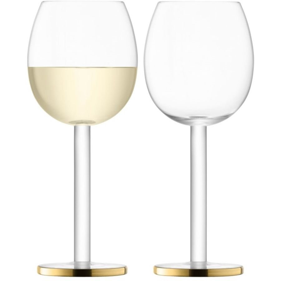 LSA International Set di bicchieri da vino Luca