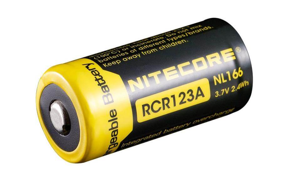 Nitecore Batteria Nitecore NL166 16340 650 mAh nitecore