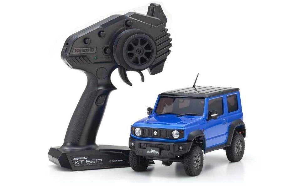 Kyosho Europe Kyosho Scale Crawler Mini Z Suzuki Jimny Sierra Blu 1:18