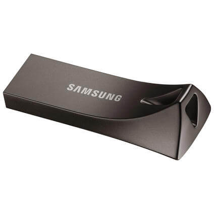 SAMSUNG Bar Plus - Chiavetta USB (256 GB, Grigio titanio)