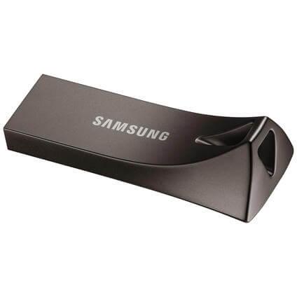 SAMSUNG Bar Plus - Chiavetta USB (128 GB, Grigio titanio)