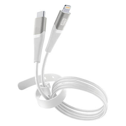 Cellularline Belt Cable USB C 1 2m white cellularline