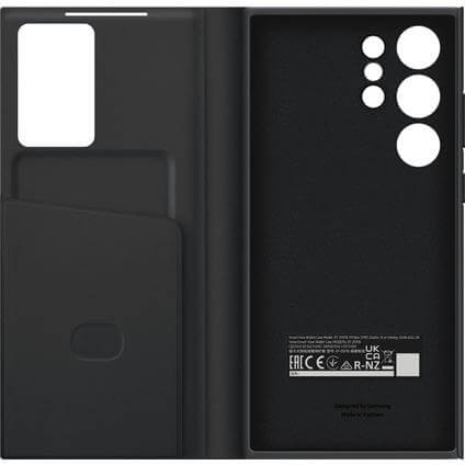 Samsung Galaxy S23 Ultra Smart View Wallet Book Cover Black samsung