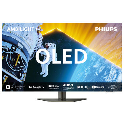 Philips 65OLED809 65'' 4K UHD OLED TV Ambilight Google TV 2024 philips