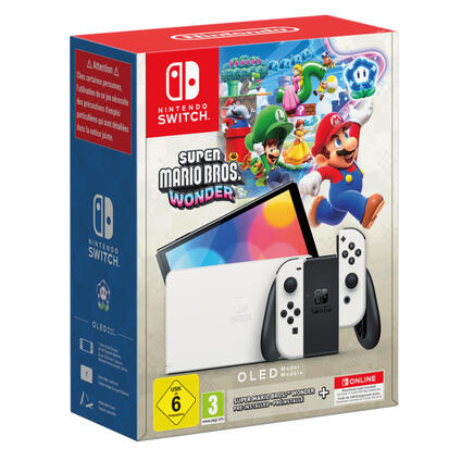 Nintendo Switch™ – Modello OLED bianco Super Mario Bros ™ Wonder