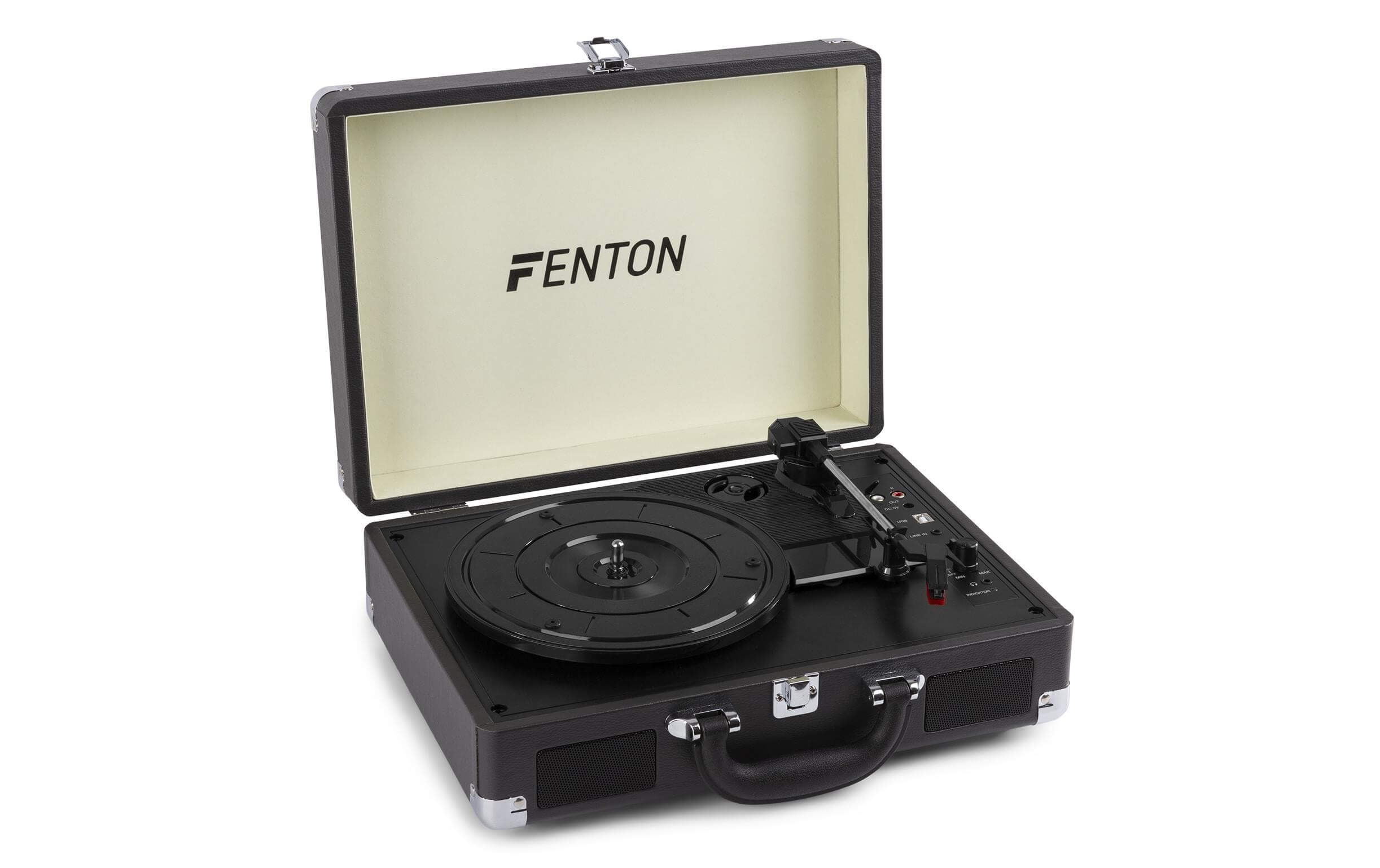 Fenton Fenton RP115 Giradischi con trasmissione a cinghia Nero Manuale