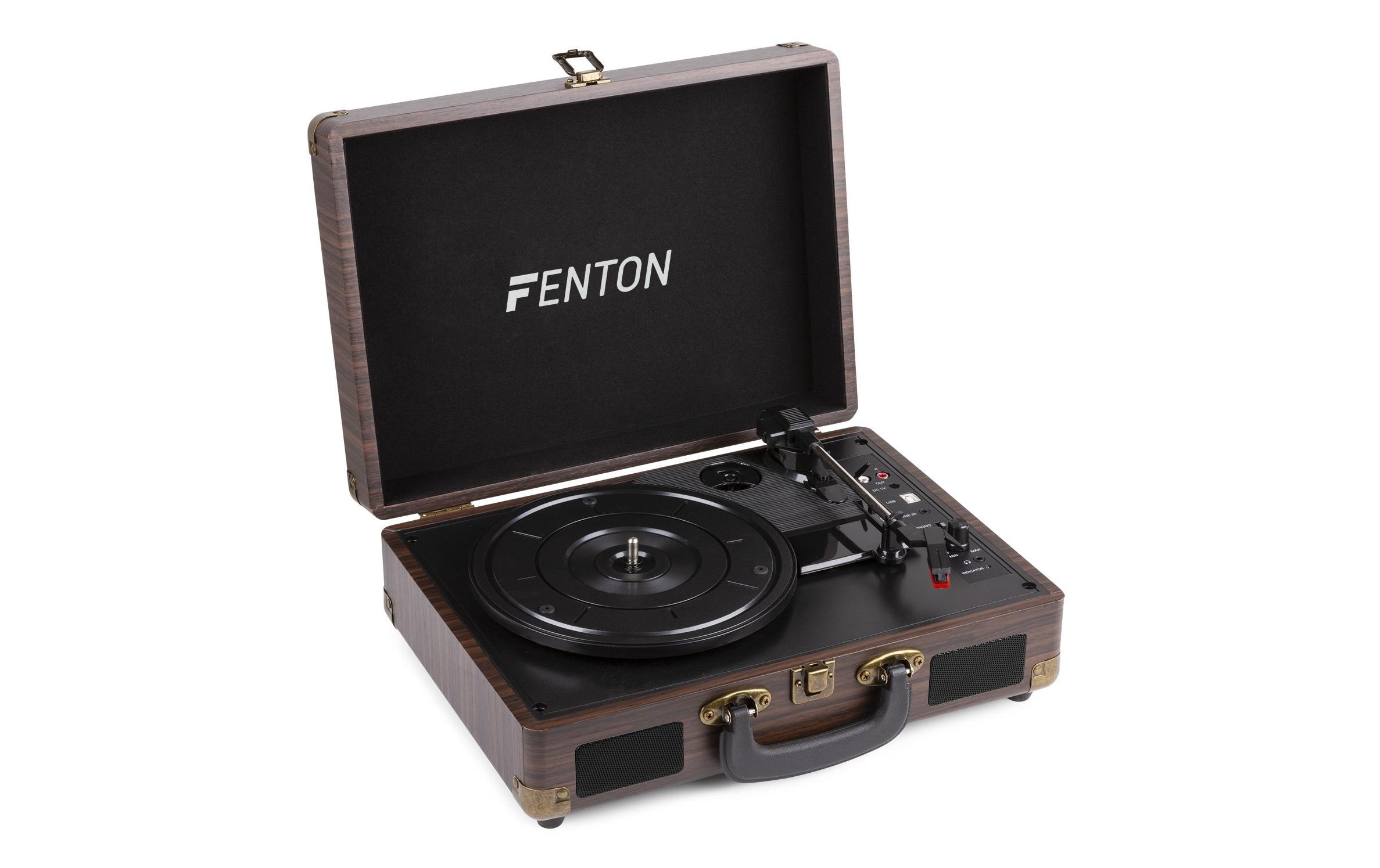 Fenton Giradischi Fenton con Bluetooth RP115 Marrone scuro fenton