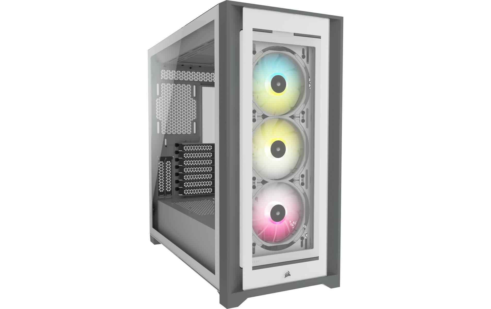 Corsair ICUE 5000X RGB Midi Tower Bianco