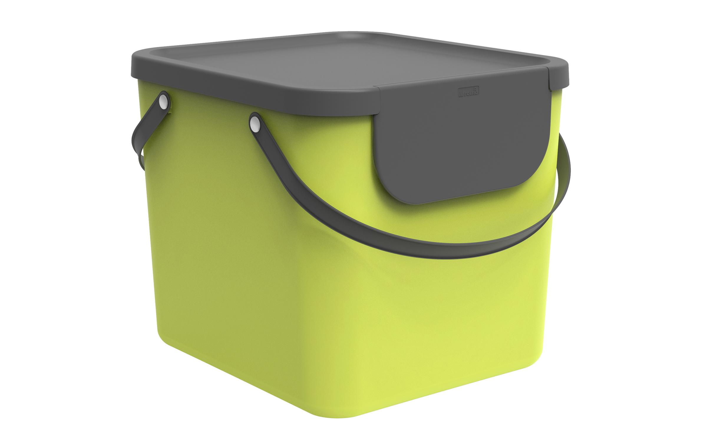 Rotho Albula Recycling Container 40 l verde chiaro rotho