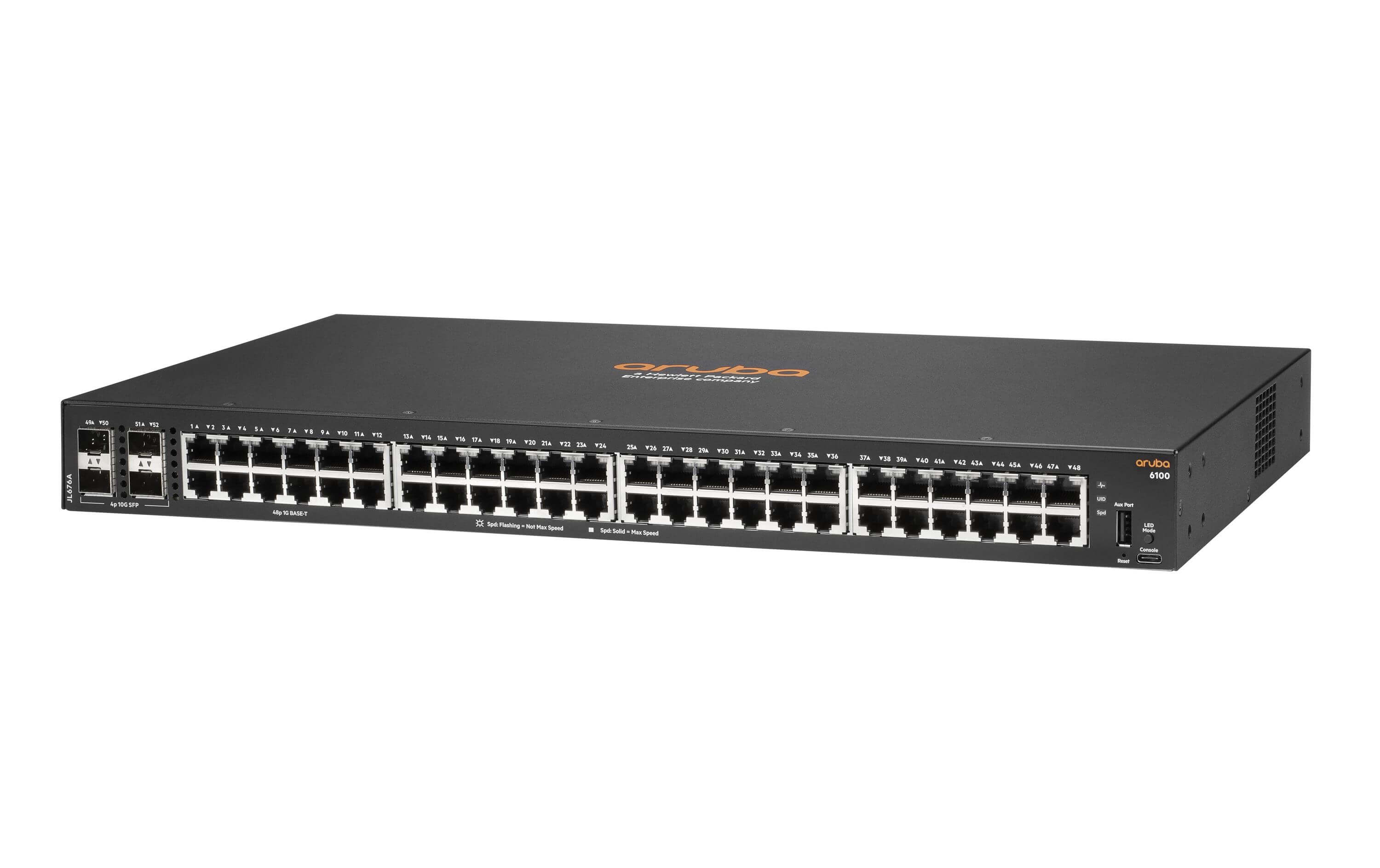 HPE Aruba Networking Switch di rete HPE Aruba CX 6100 48G 52 porte