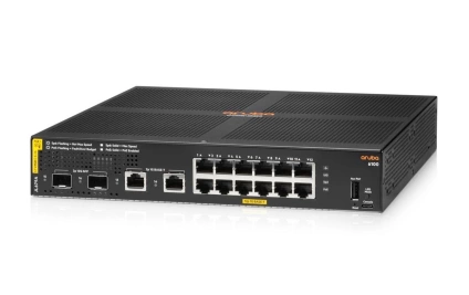 HPE Aruba Networking PoE Switch CX 6100 12G PoE 14 porte