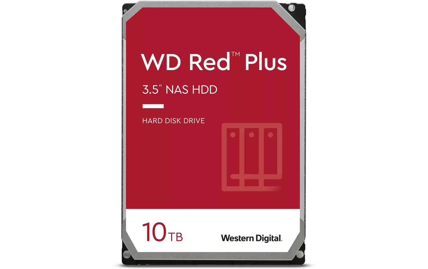 WD Disco rigido Western Digital WD Red Plus 3 5" SATA 10 TB wd