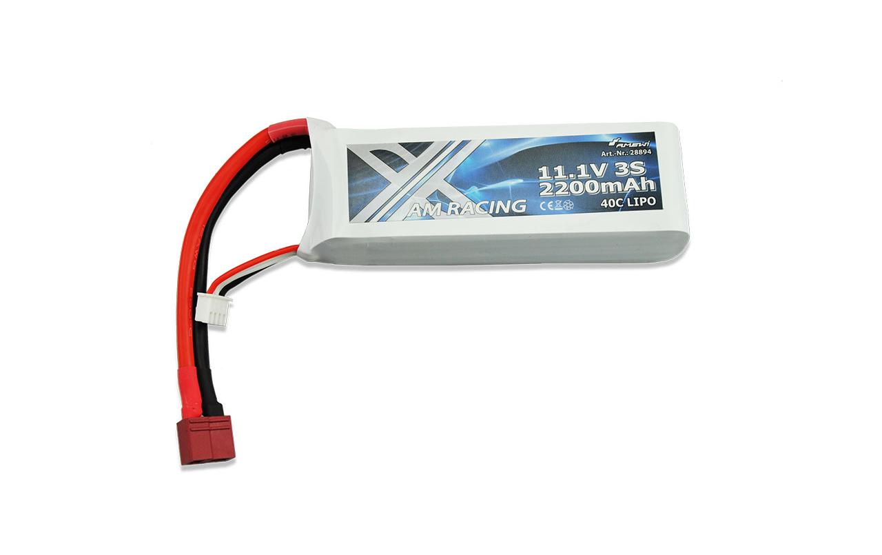 Amewi RC Batteria LiPo 2200 mAh 11 1 V 40C Deans amewi