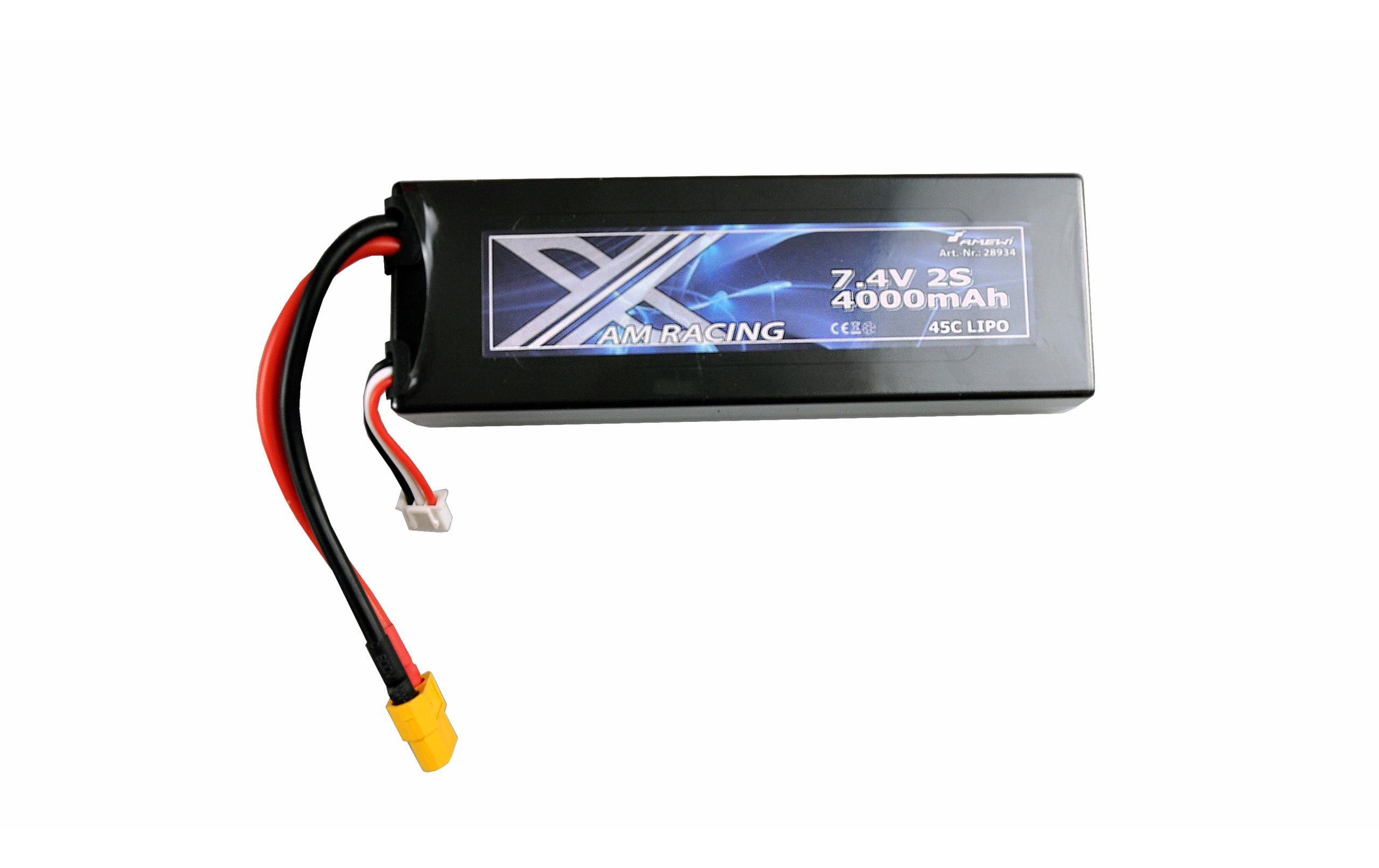 Amewi RC Batteria LiPo 4000 mAh 7 4 V 45C XT60 amewi