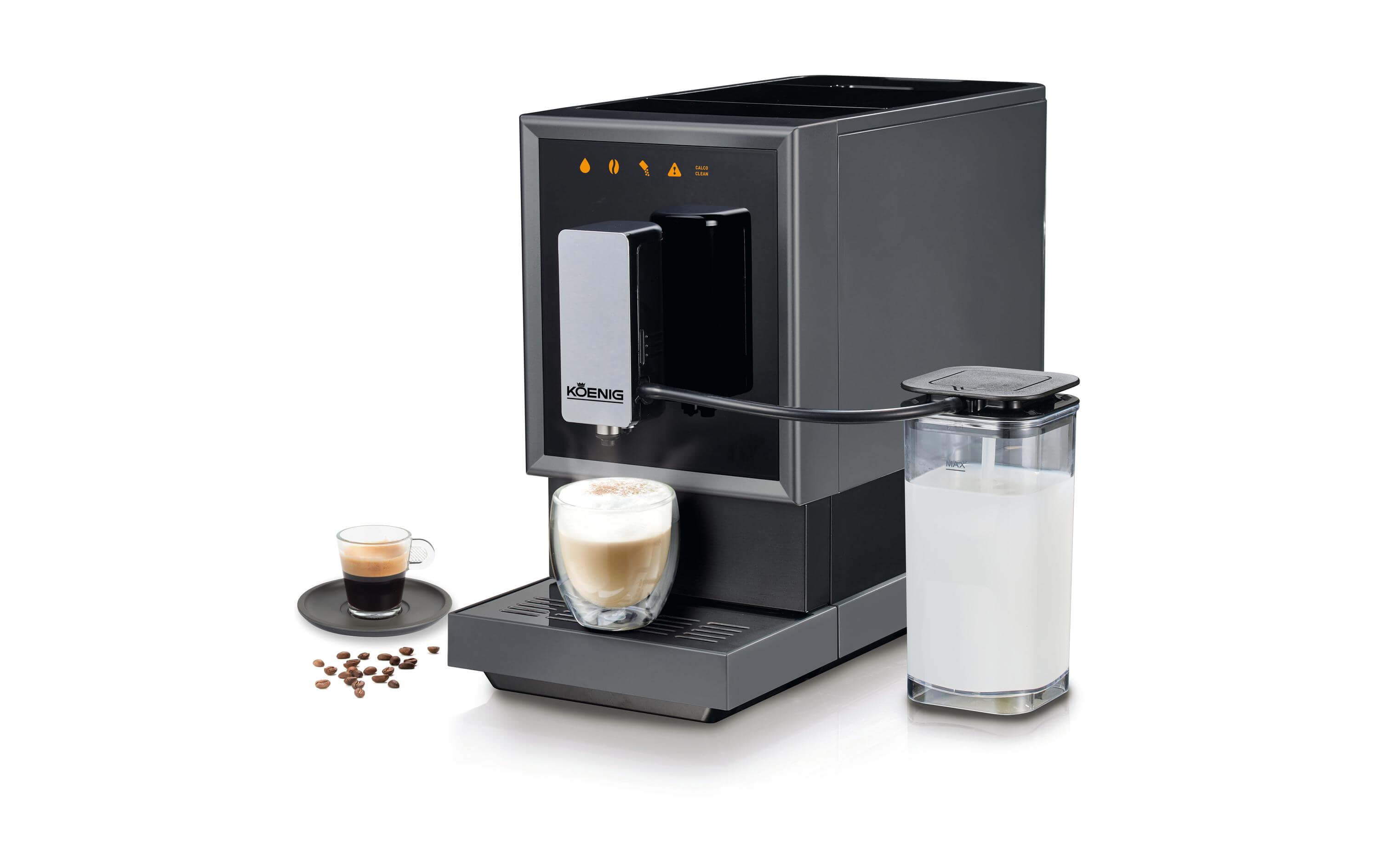 Koenig Finessa Cube Milk Plus macchina da caffè completamente