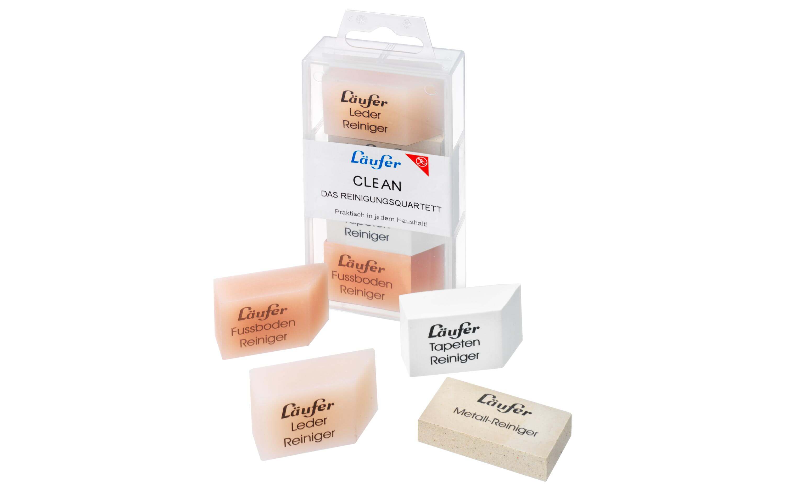 Läufer LÄUFER Clean-Set 4 Stück LÄUFER Clean-Set 4 Stück