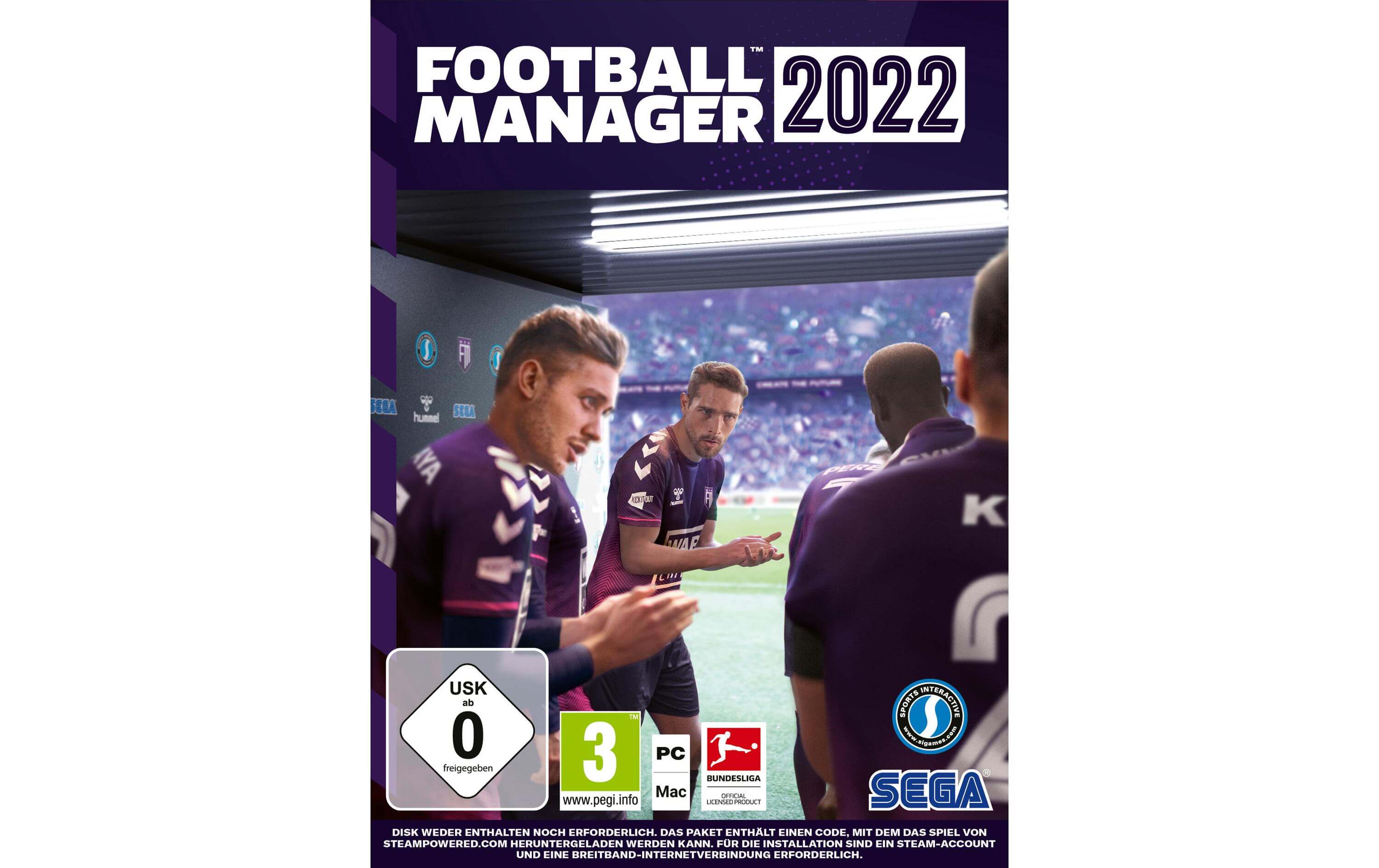 SEGA Football Manager 2022 (Code in a Box)