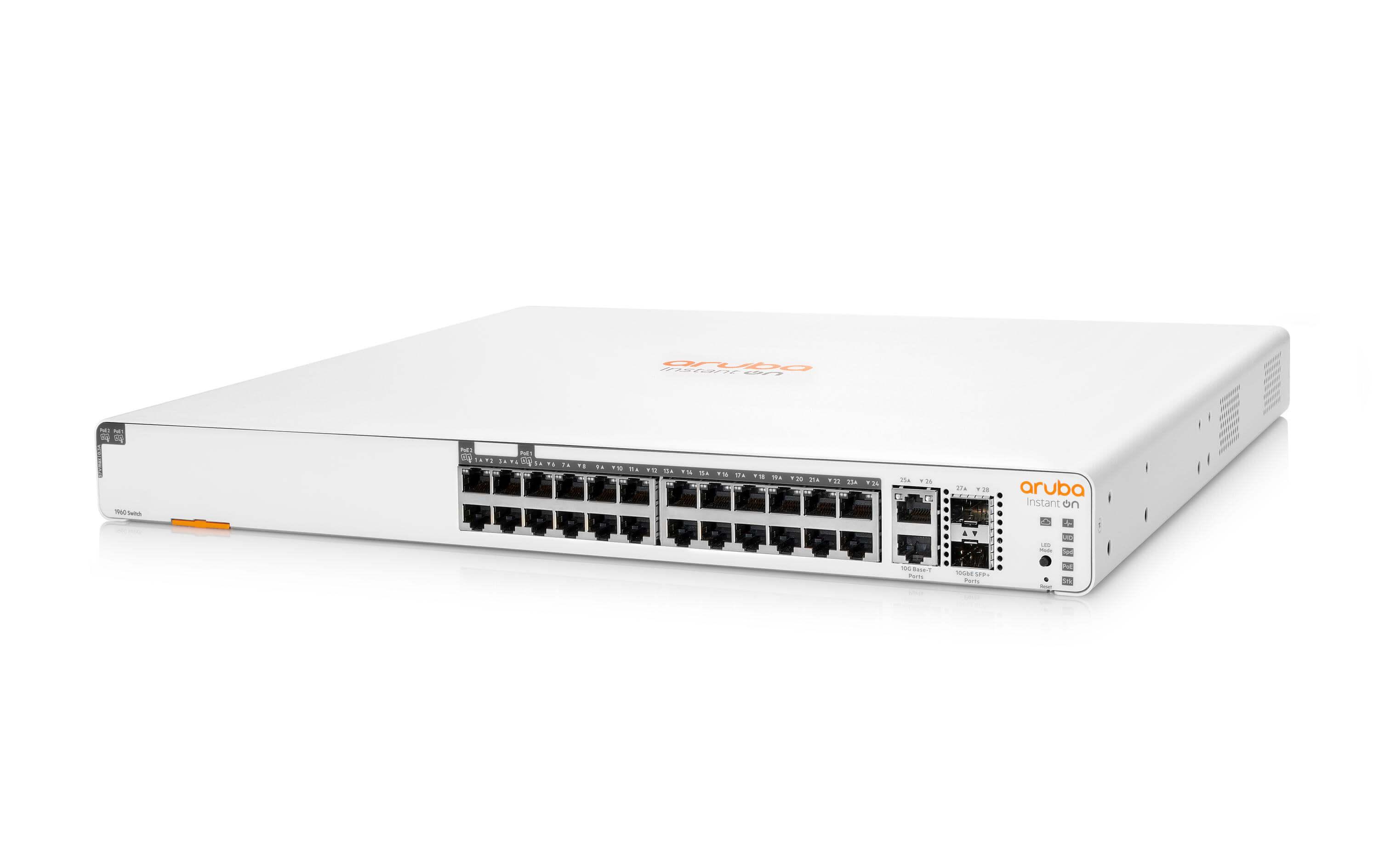 HPE Aruba Networking PoE Switch Aruba Instant On 1960 24G 2XGT 370W 28