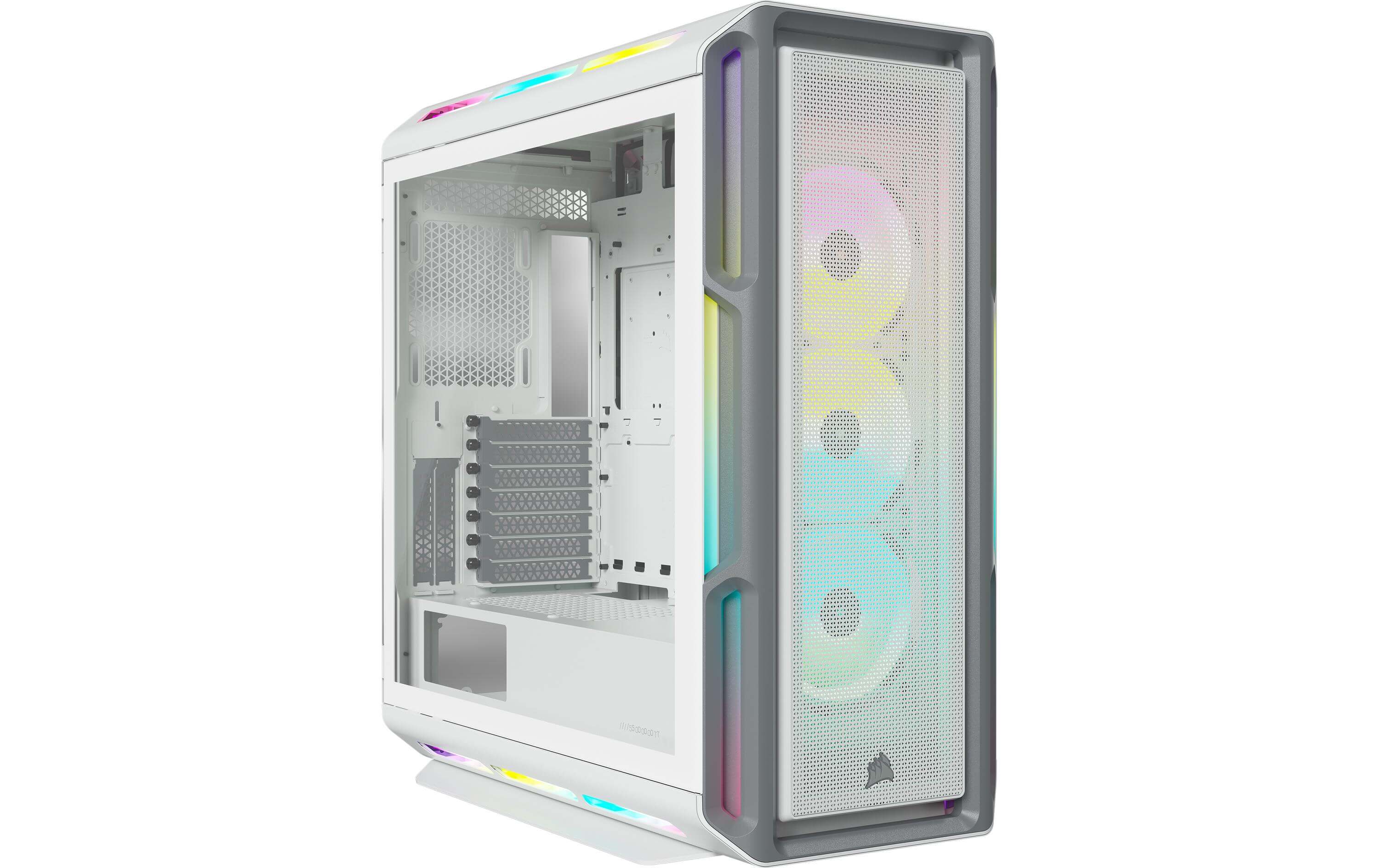 Corsair ICUE 5000T RGB Midi Tower Bianco