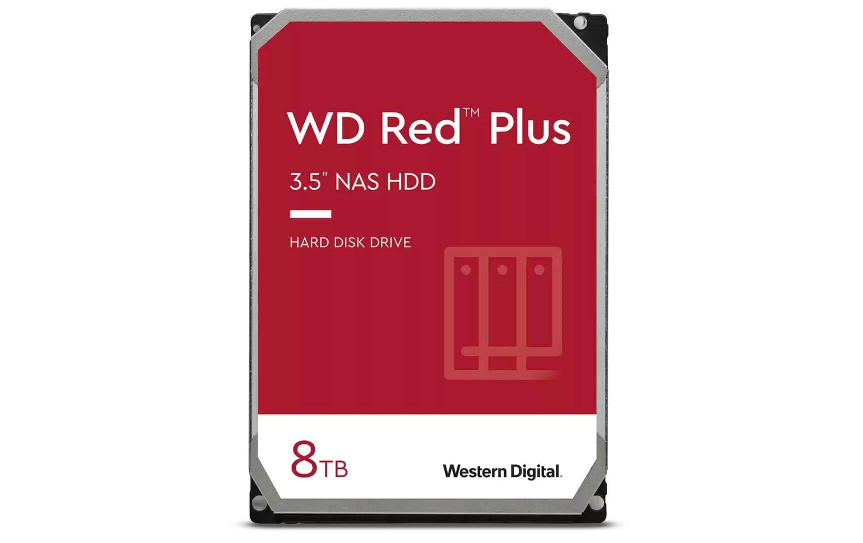WD Disco rigido Western Digital WD Red Plus 3 5" SATA 8 TB wd