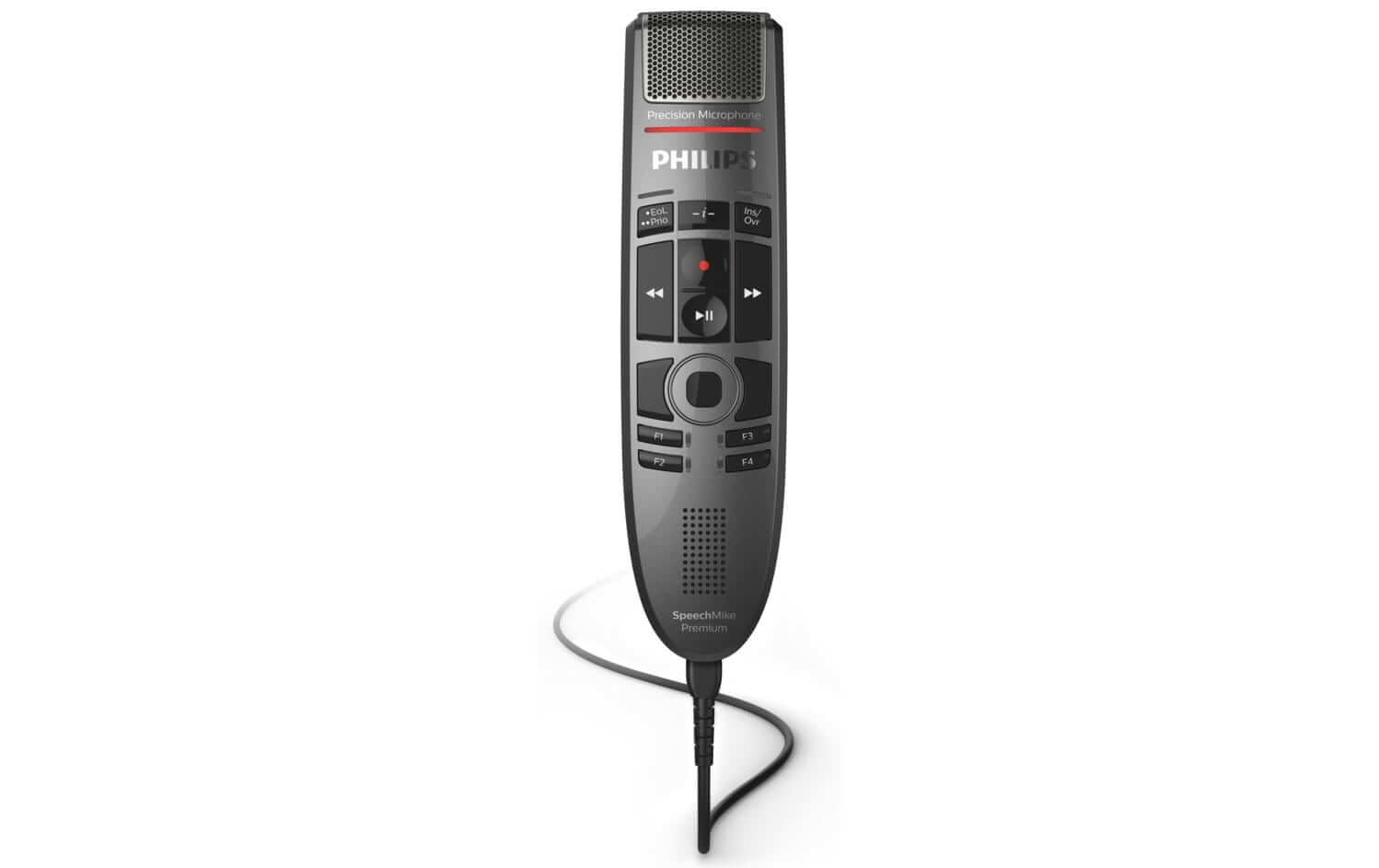 Philips SpeechMike Premium Touch 3800 microfono per dettatura philips