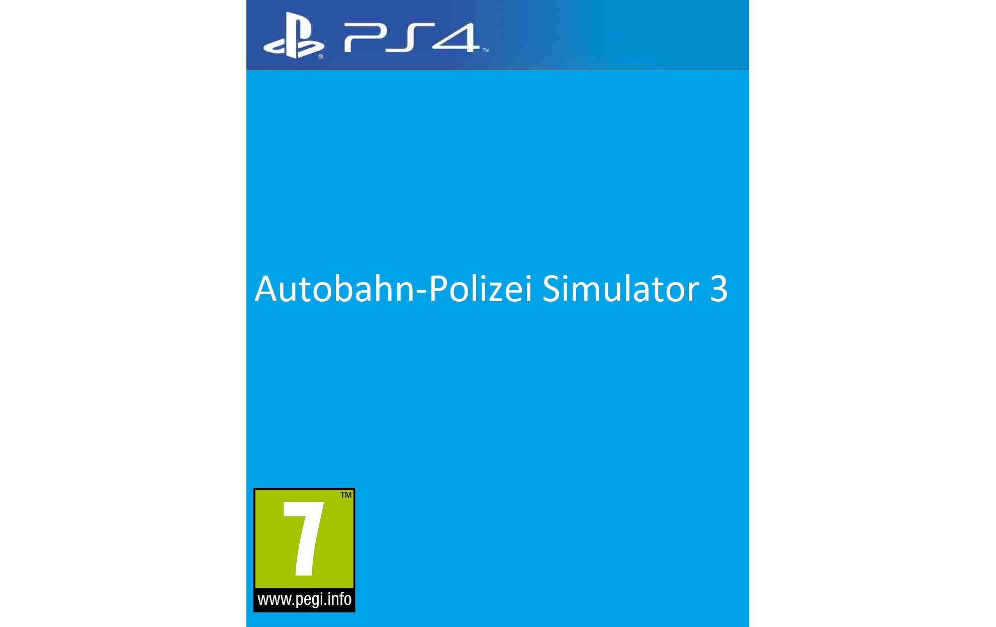 Autobahnpolizei Simulator 3 - PlayStation 4 - Tedesco