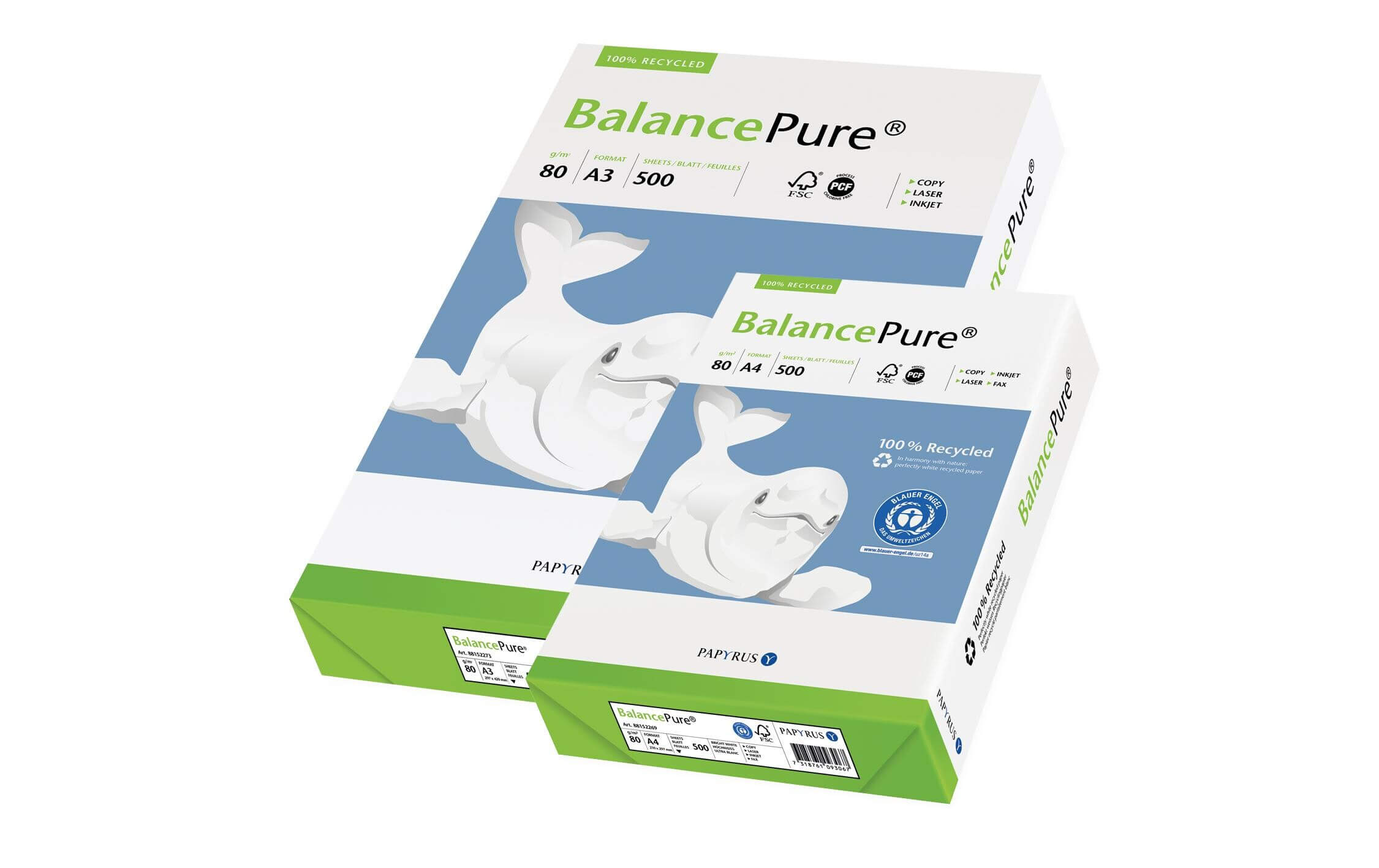 Balancepure Carta copiativa Balancepure A4 bianca 90 g/m² 500 fogli