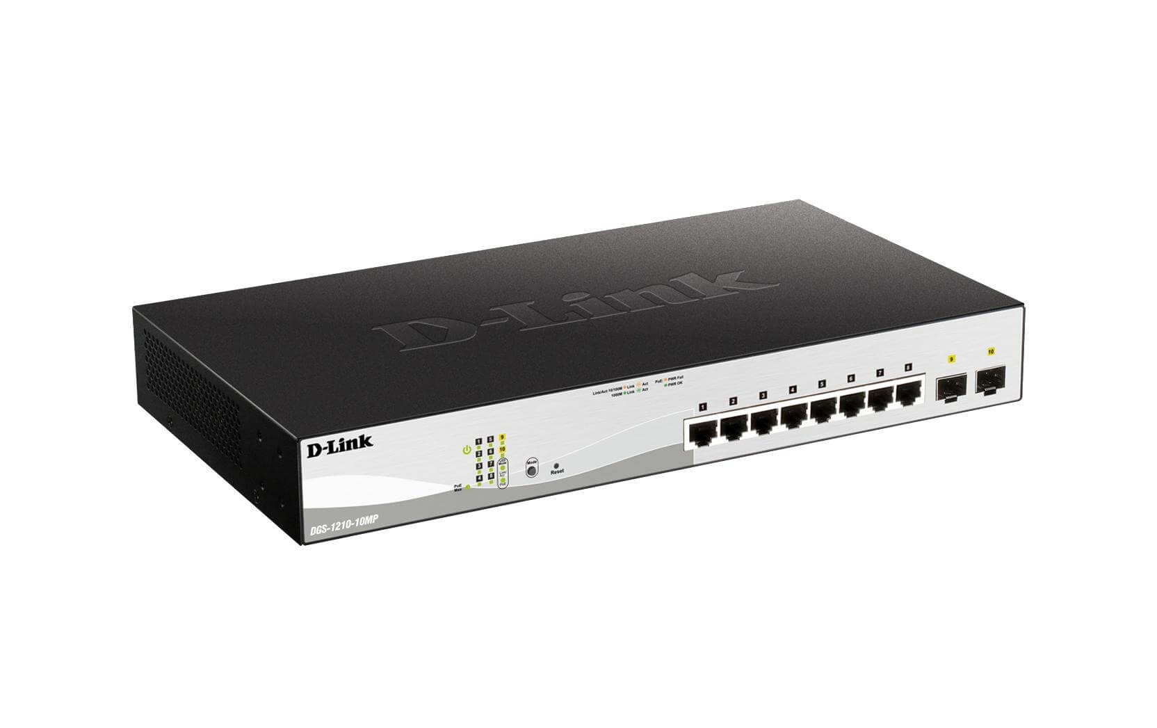 D Link PoE Switch DGS 1210 10MP 10 porte d link