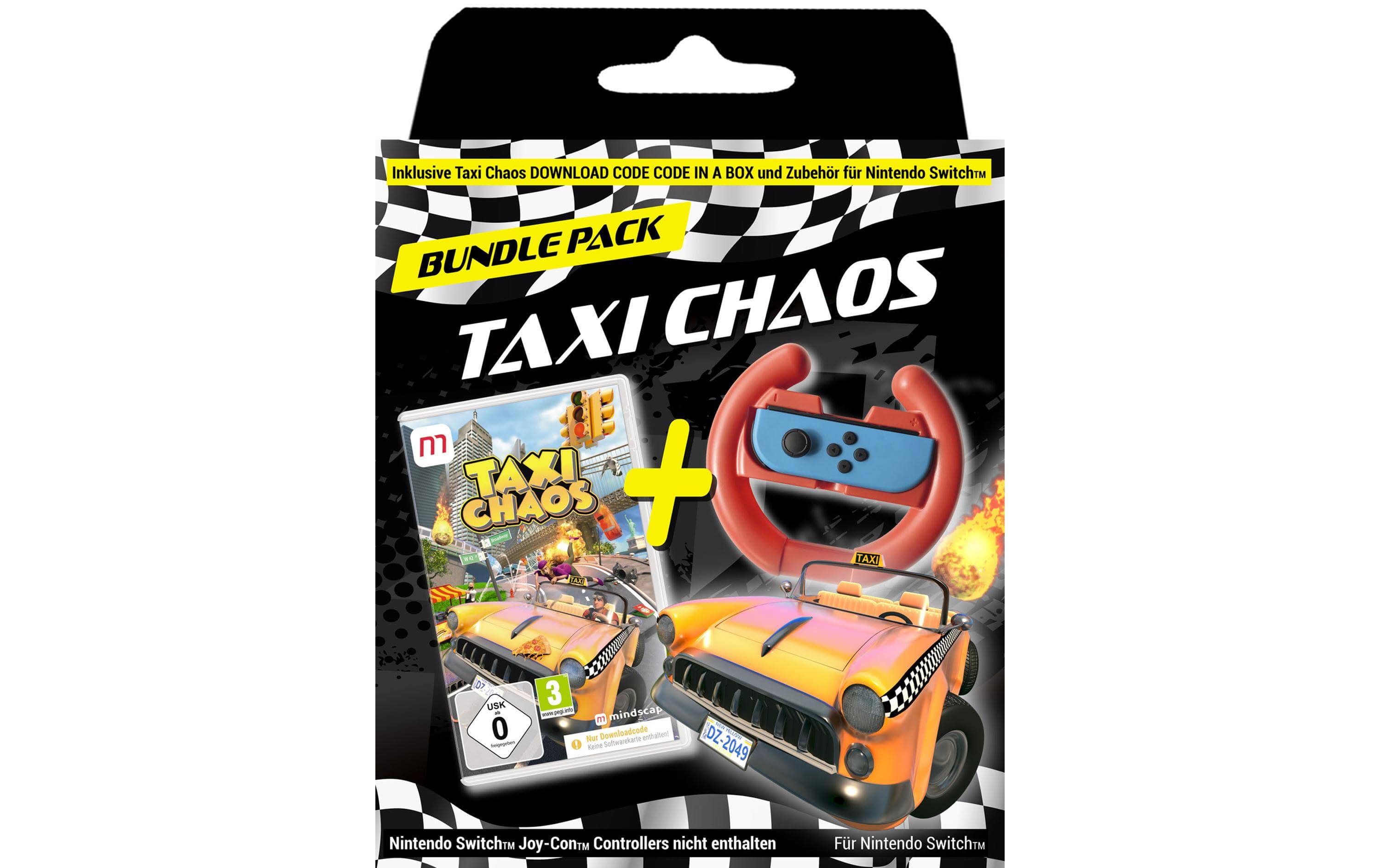 GAME Taxi Chaos Racing Wheel Bundle Codice in scatola game