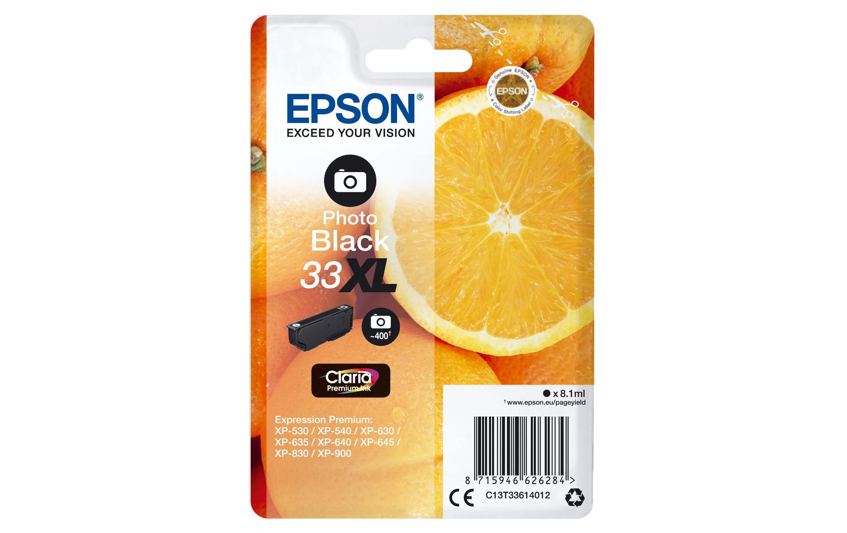 Epson Inchiostro Epson 33XL / C13T33614012 nero fotografico epson