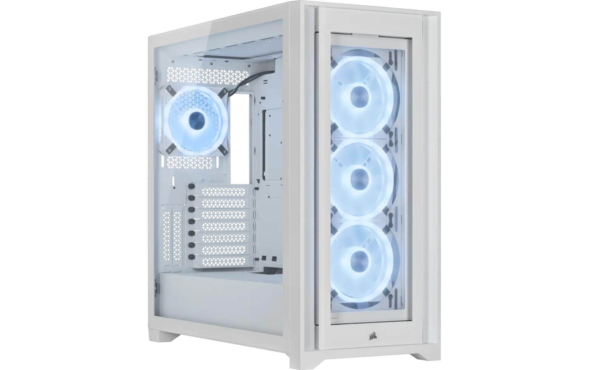 Corsair 5000X RGB QL Edition Midi Tower Bianco