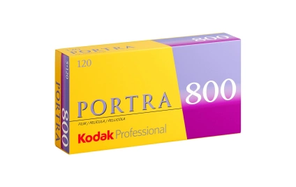 Kodak Pellicola analogica Kodak Portra 800 120 Confezione da 5 kodak