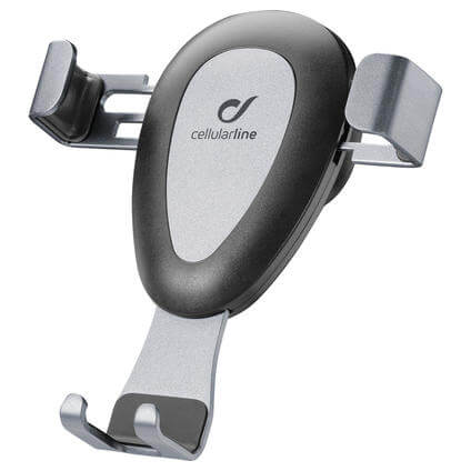 CELLULAR LINE Handy Wing Pro - Auto mount (Nero, grigio)