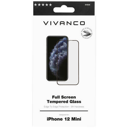 Vivanco Apple iPhone 12 Mini Full Glass vivanco