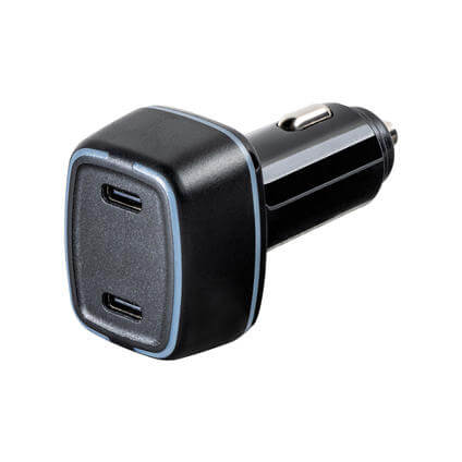 Vivanco Caricabatterie per auto PD DUAL 54W universale e ultraveloce