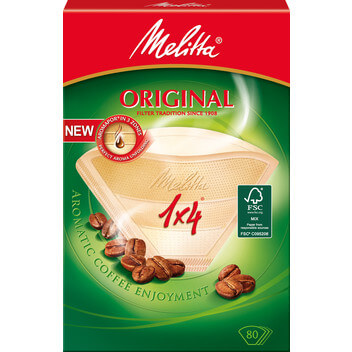 Melitta Carte da filtro 1x4/80 pezzi melitta