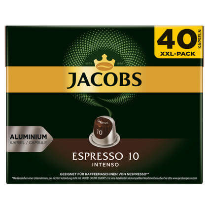 Jacobs BigPack 40 Espresso 10 Intenso jacobs