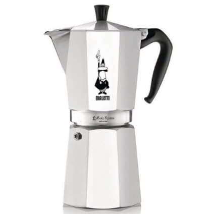 Bialetti Moka Express 18 tazze argento bialetti