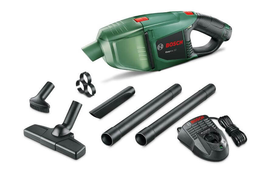 Bosch Aspirapolvere manuale a batteria Bosch EasyVac 12 Kit Verde