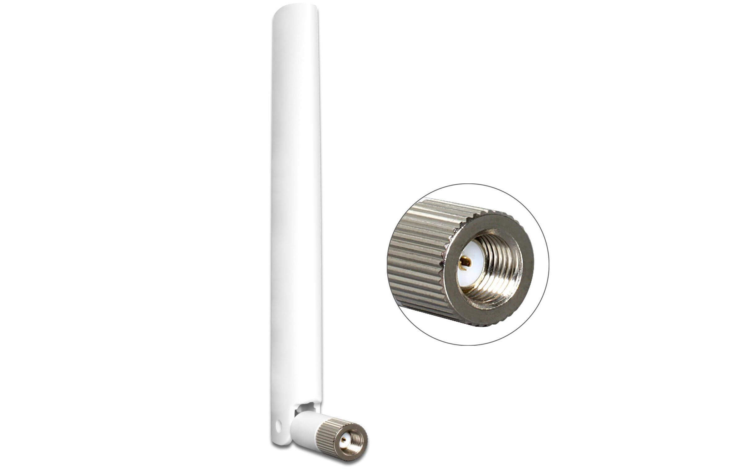 DeLock WLAN antenna omnidirezionale RP SMA 2 dBi fascio