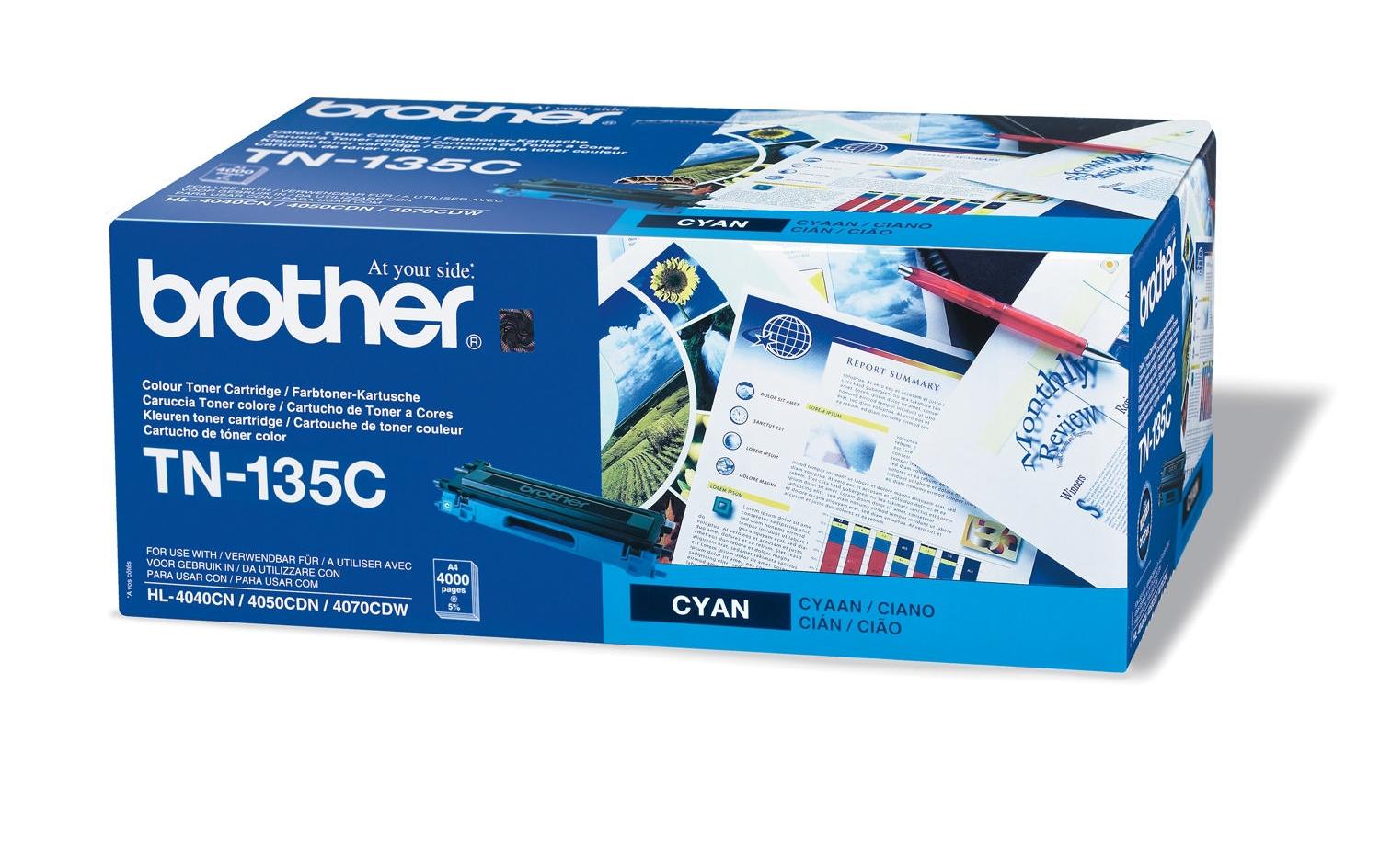 Brother Fratello Toner TN 135C Ciano brother