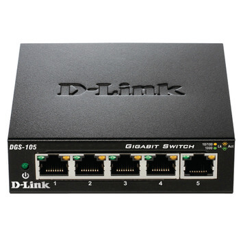D Link DGS 105 Metal Switch d link