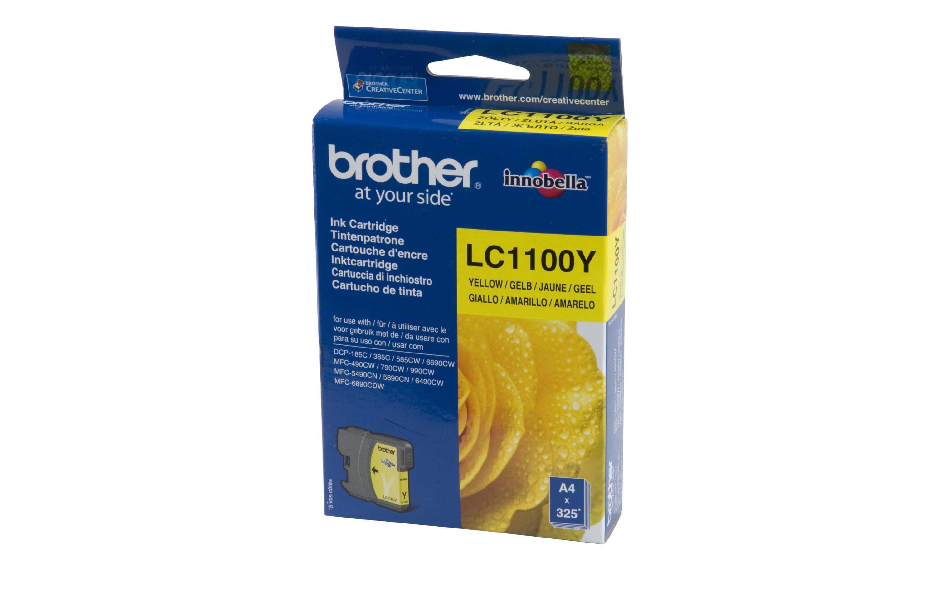 Brother Inchiostro Brother LC 1100Y Giallo brother