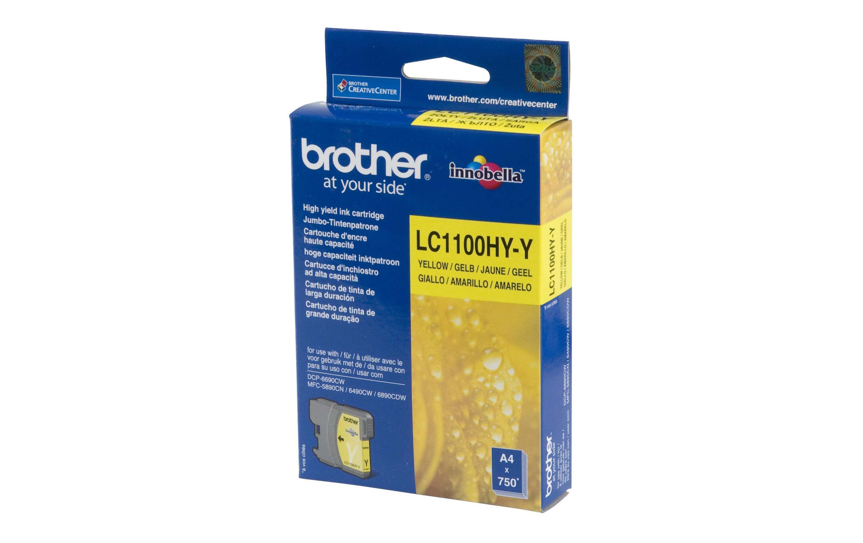 Brother Inchiostro Brother LC 1100HYY giallo brother