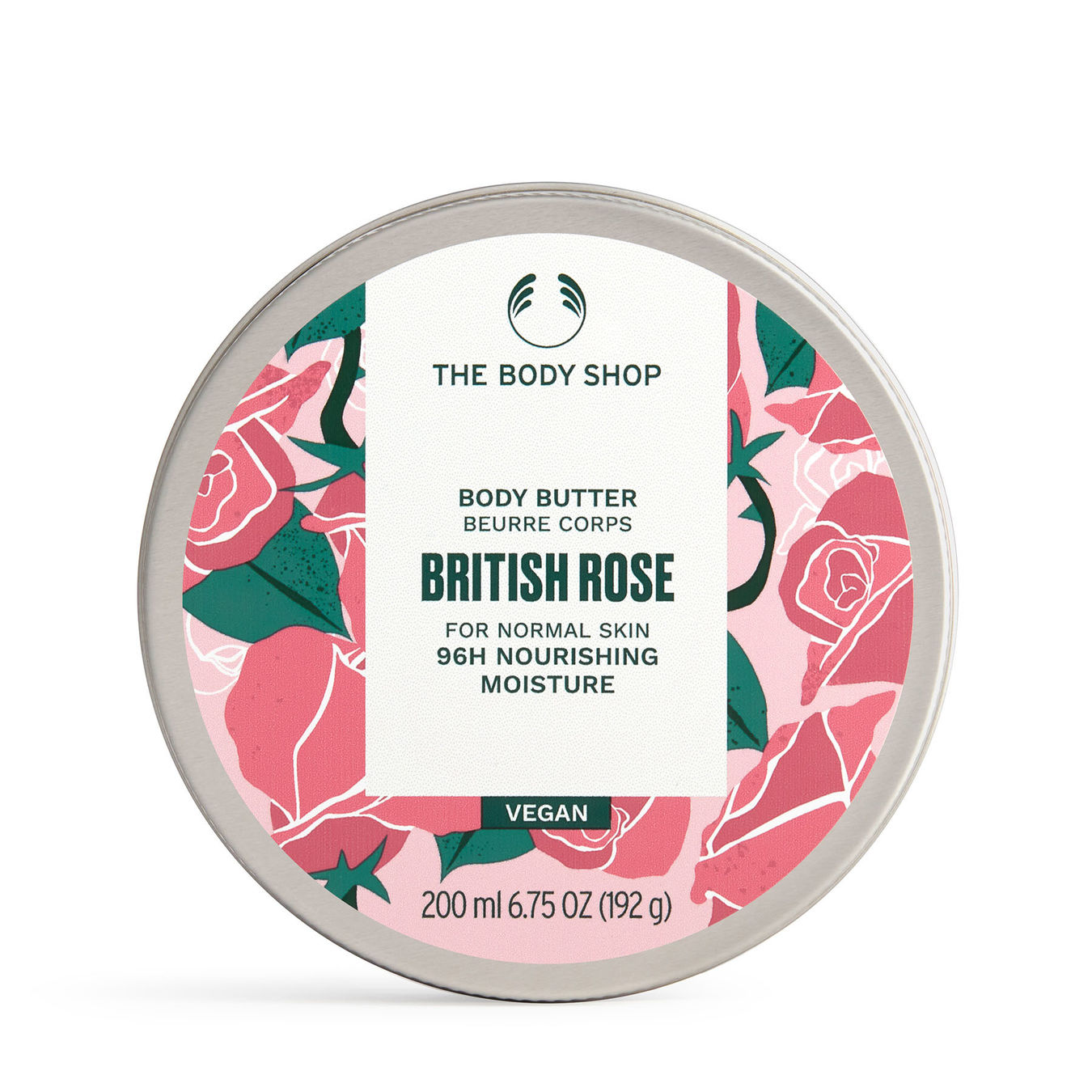 The Body Shop British Rose Body Butter 200ml Donna
